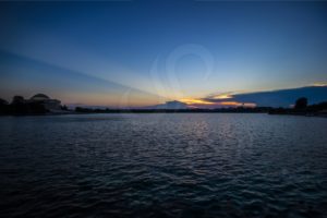 Sunset over Tidal Basin - Steve Jansen Photography